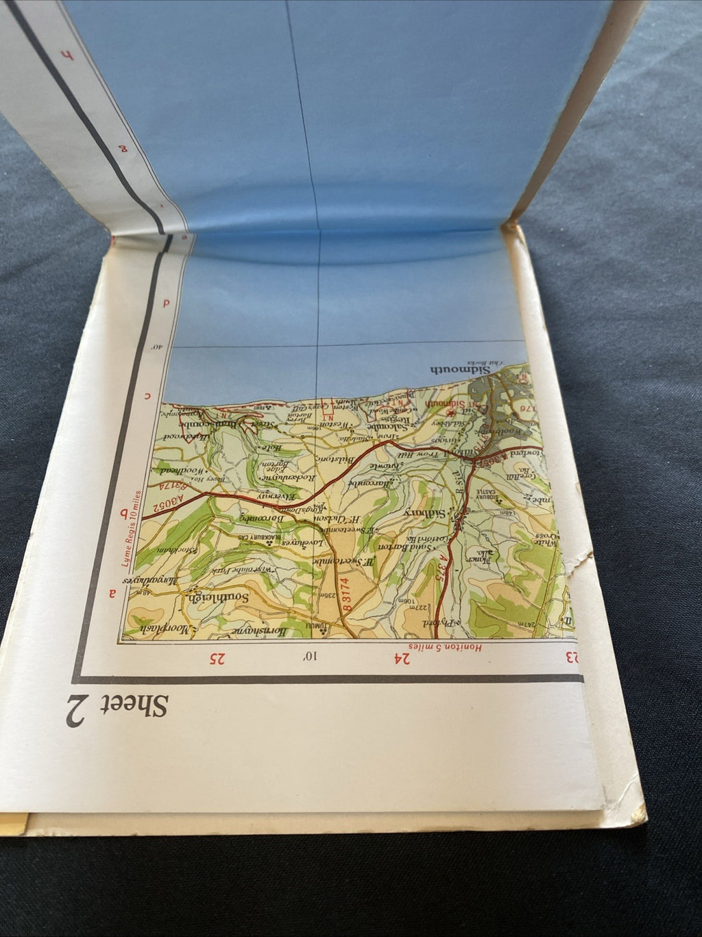 South Devon Bartholomew National Map 1:100 Scale #2 (1276)