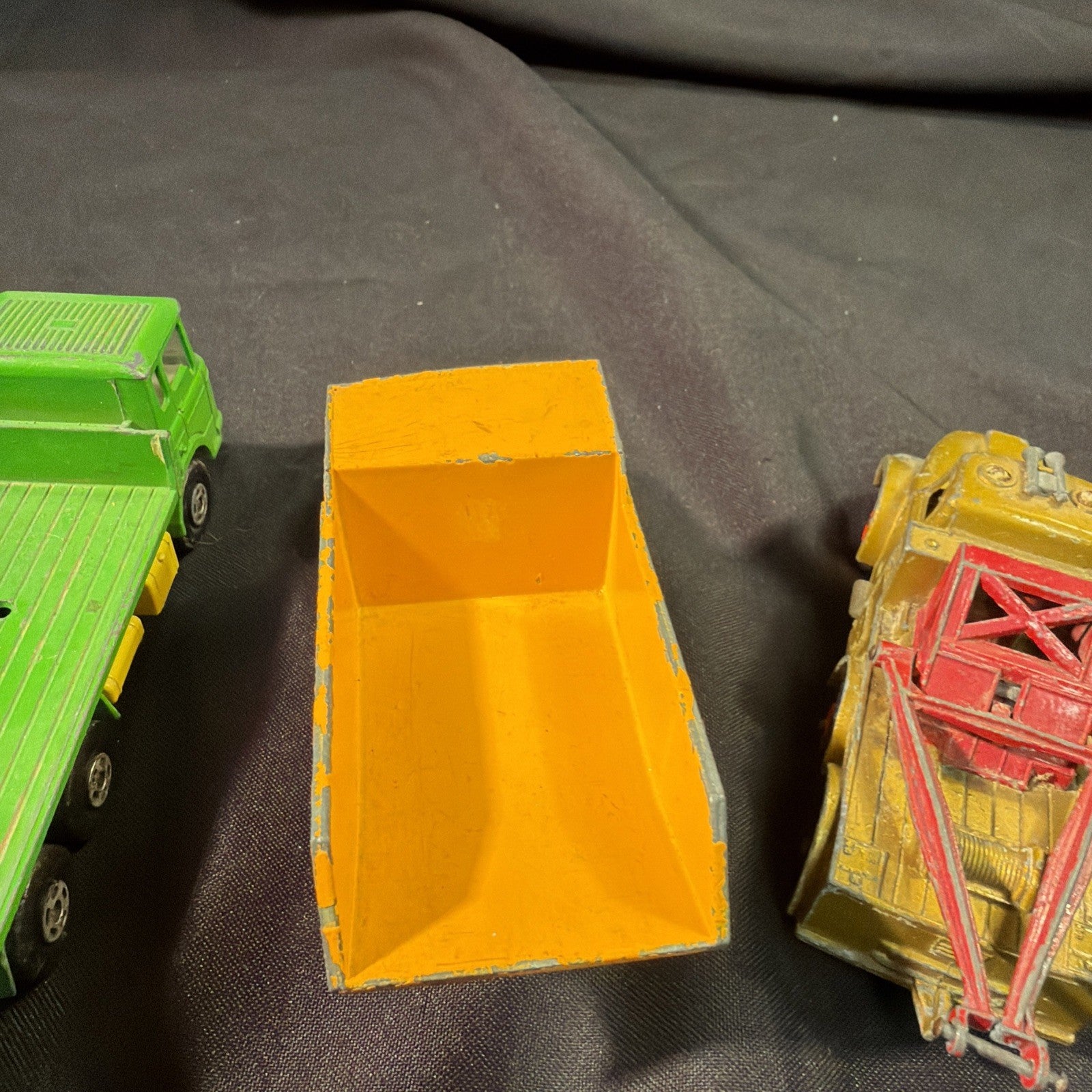 Matchbox Lesney Super Kings 1971-1973 Trucks x 6 inc Texaco Scammell Daf  - (2046)
