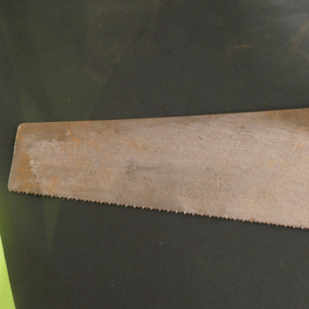 Antique Disston Canada saw 63cm with metal Blade Carpenters - (9299)