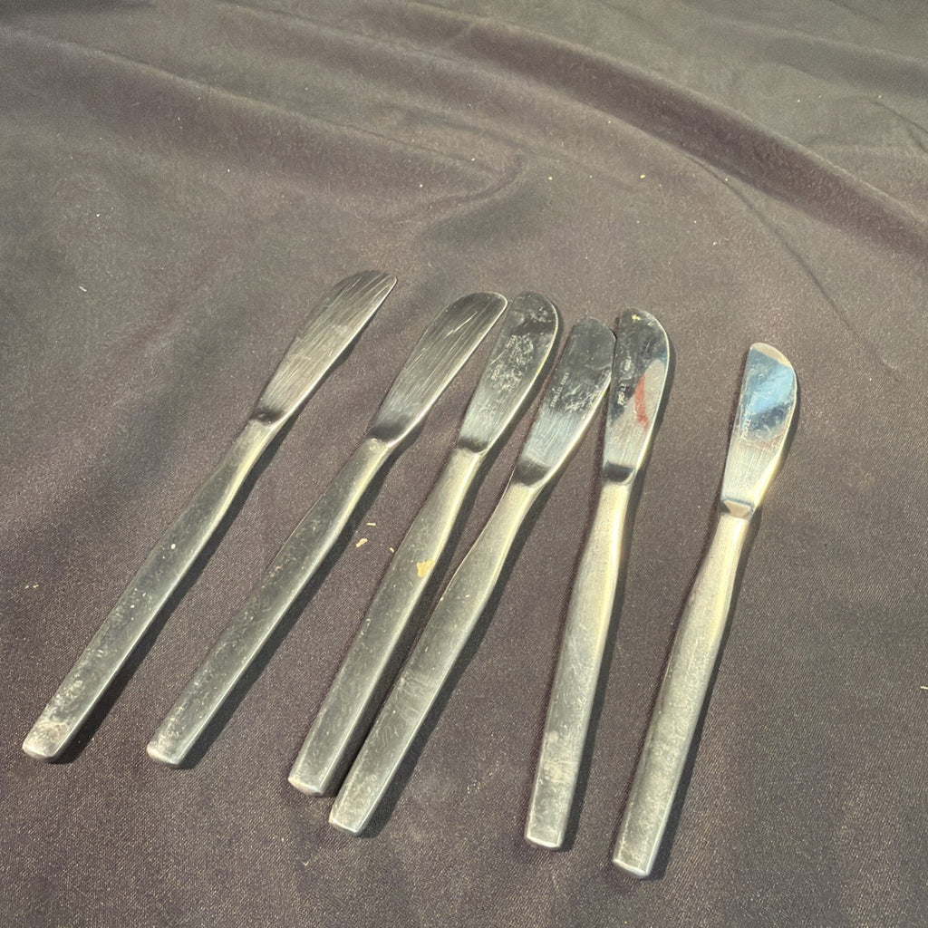 Vintage Viners Profile Korea Cutlery Dinner Knives x 6 - (2030)