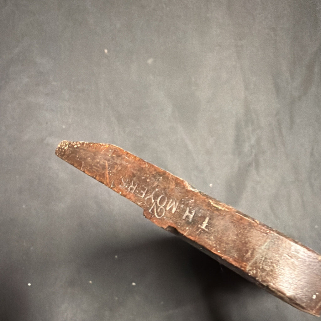 Antique British Wooden Moulding Plane 9.5" Griffiths, Norwich No 2 - (1857)