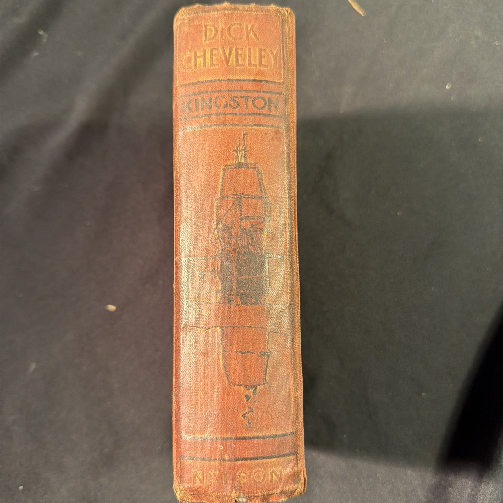 Antique Book 1914, Dick Cheveley Adventures by W.H.G. Kingston - (1976)