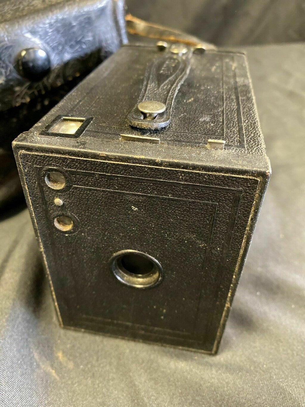 Kodak Brownie No 2 Camera with case in original condition - (7132)