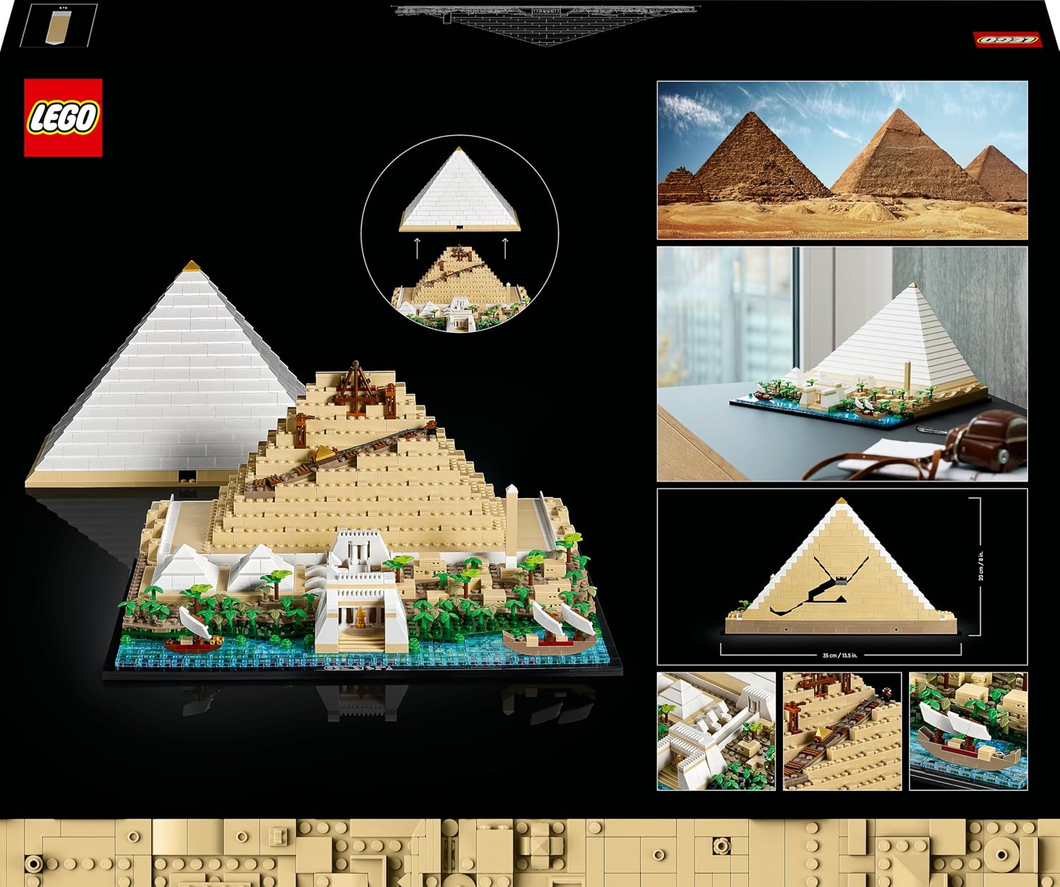 LEGO Architecture - Great Pyramid of Giza - 21058