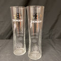 2X Strongbow Cider Pint Glasses Lager Cider Drinks Home Bar Pub Party (1341)