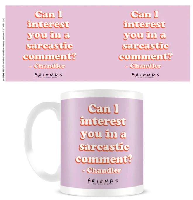 MUG Ceramic Gift Boxed - Friends Chandler - Sarcastic