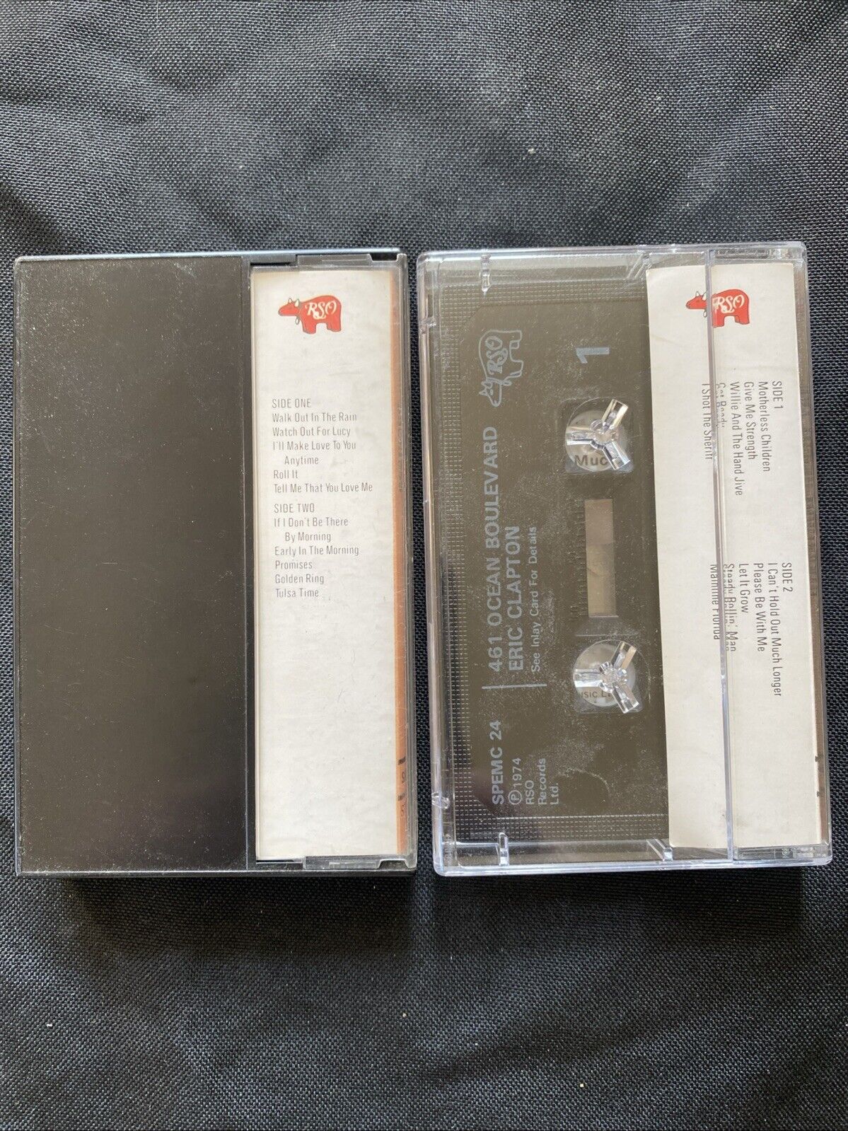 Eric Clapton Cassette Tapes 461 Ocean Boulevard & Backless -(5901)