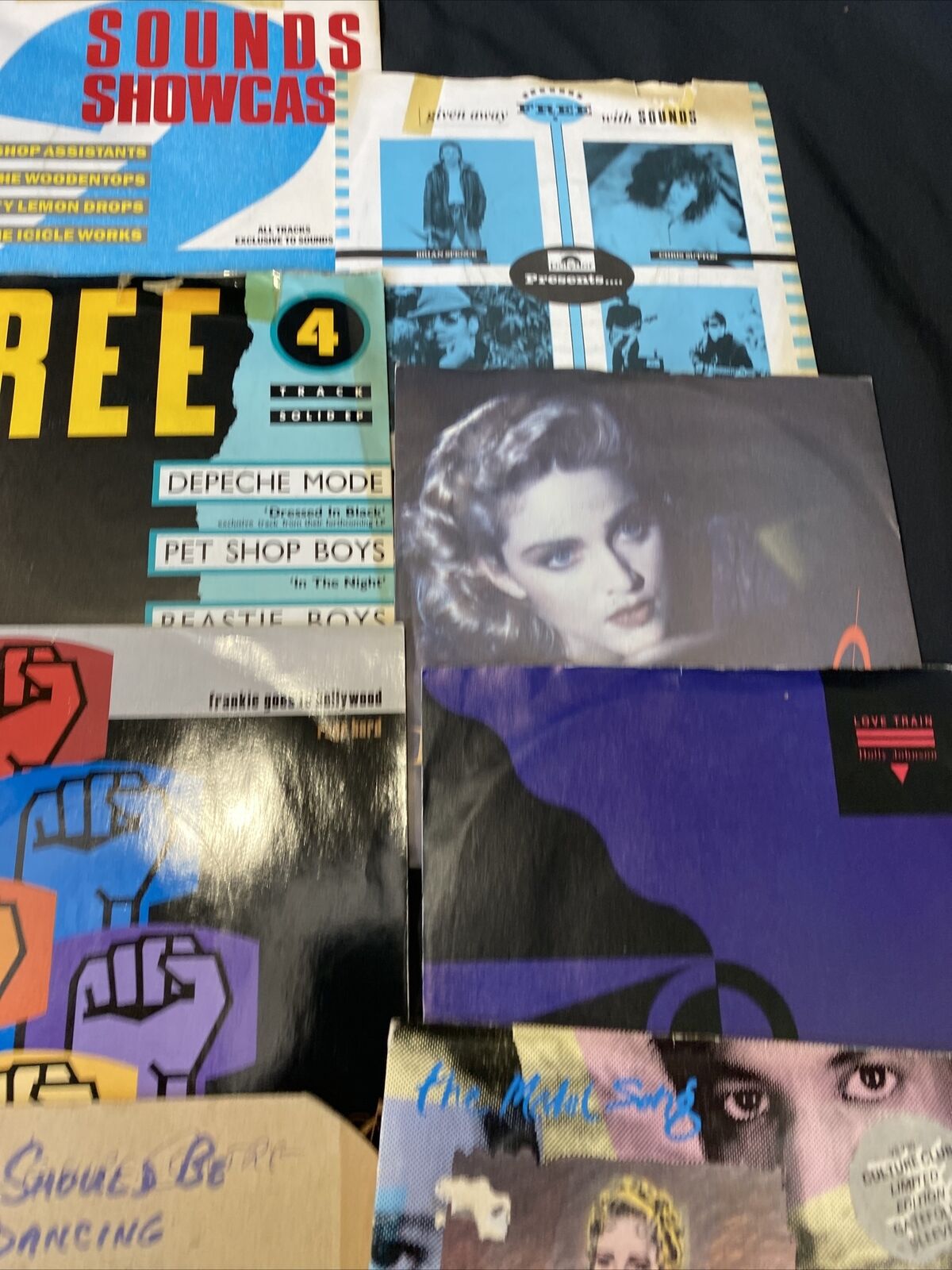 Vintage 1980's 7" Singles x13 Culture Club UB40 Frankie Goes to + More (8364