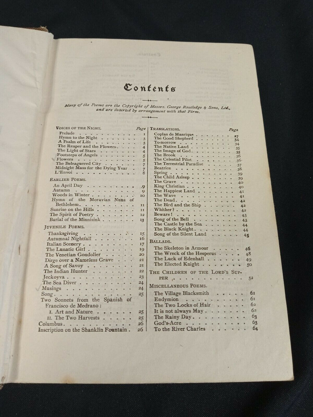 The Poetical Works of Longfellow - 1921 Oxford edition - Good  condition (7811)