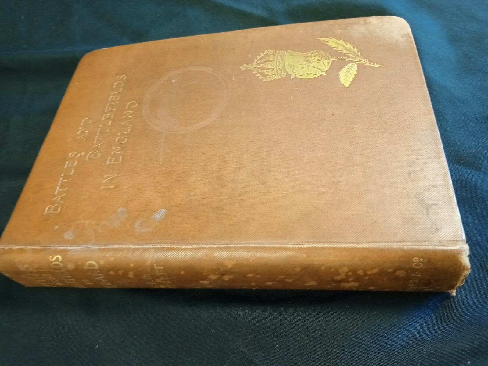Battles And Battlefields In England C.R.B. Barrett Pub. 1896 Innes & Co - (7868)