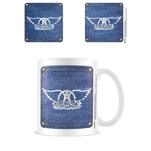 MUG Boxed Ceramic - MUSIC - Aerosmith Denim