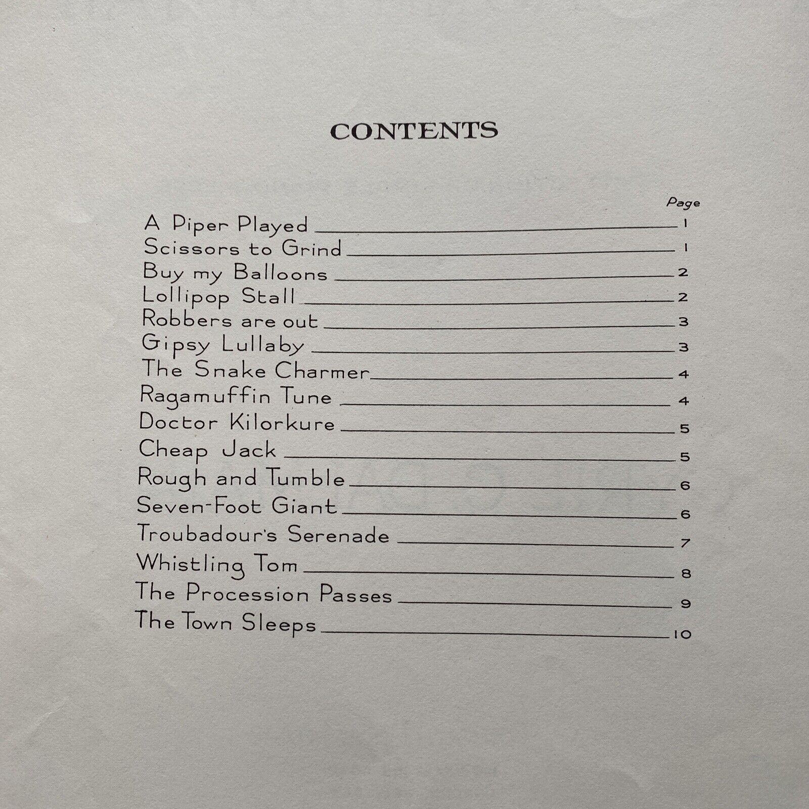 Piano Music Book 1935 Rag Tag and Bobtail , Forsyth - (9586)