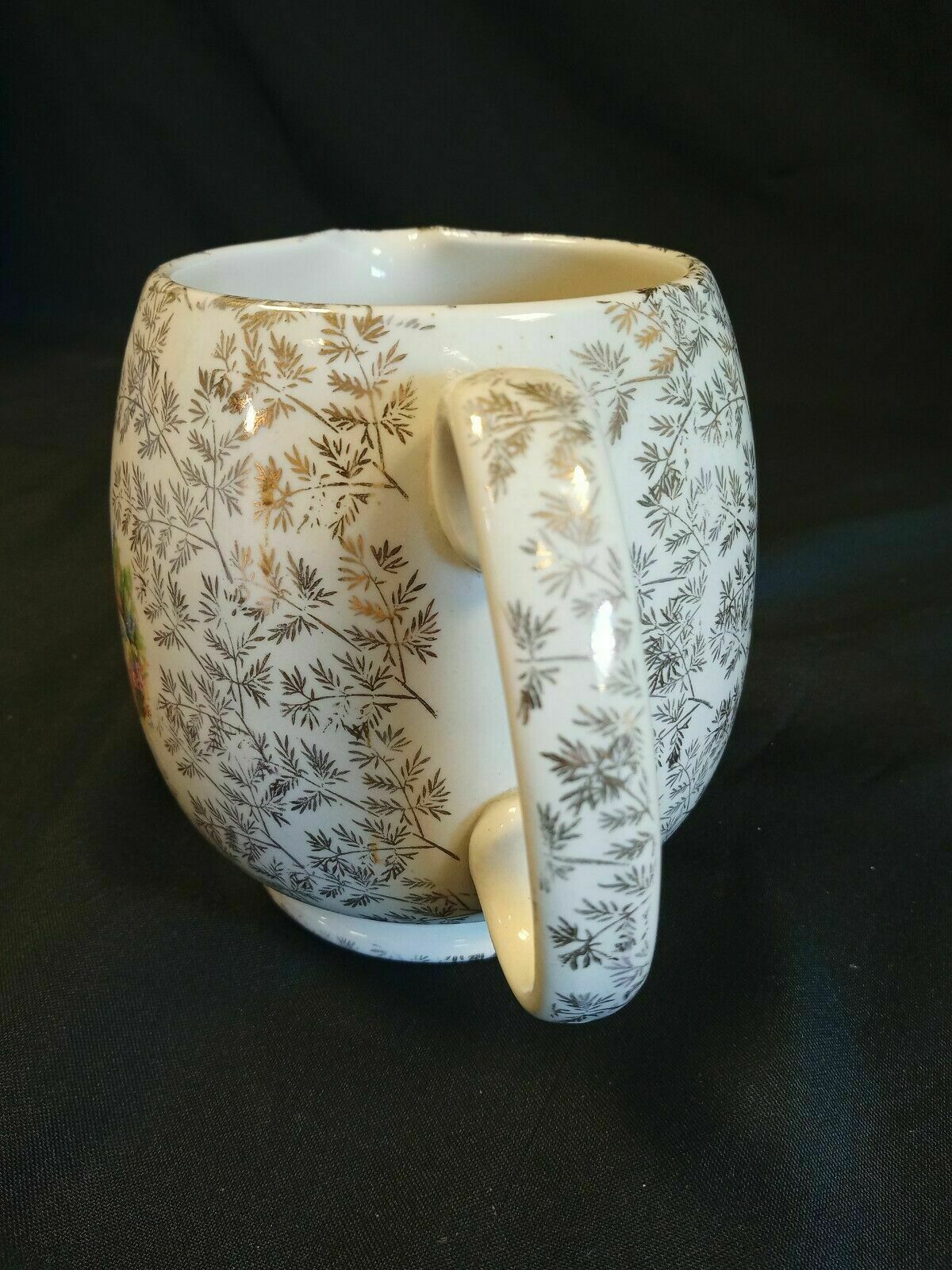 Vintage Jug Sadler Pinkie Crinoline Lady Gilded 12cm Tall - (7889)