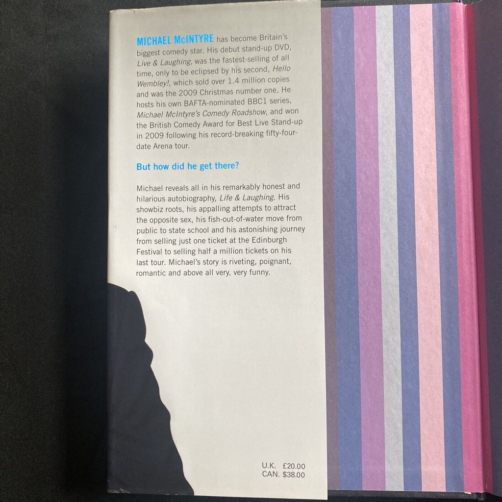 BOOK - Michael McIntyre - Life & Laughing My Story - (9675)
