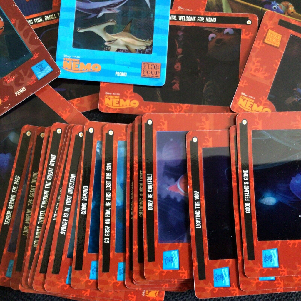 Disney Finding Nemo Filmcardz Artbox 37 cards inc 2 promos 2003 - (6749)