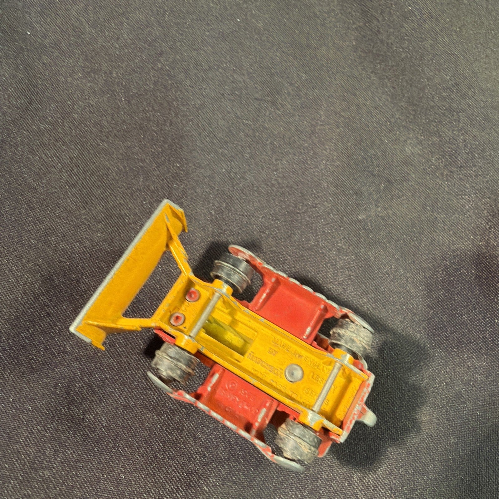 Matchbox Lesney Vintage Die Cast Toy lot x 4 Spitfire Scammell Austin Case Tractor - (2047)