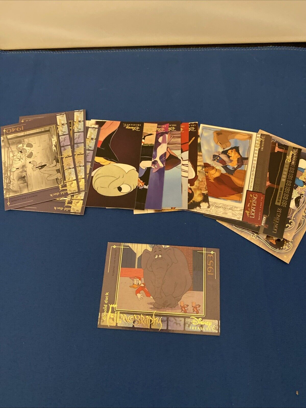 Upper Deck 2003 Disney Treasures x15 Trading Cards RARE USA RELEASE (5770