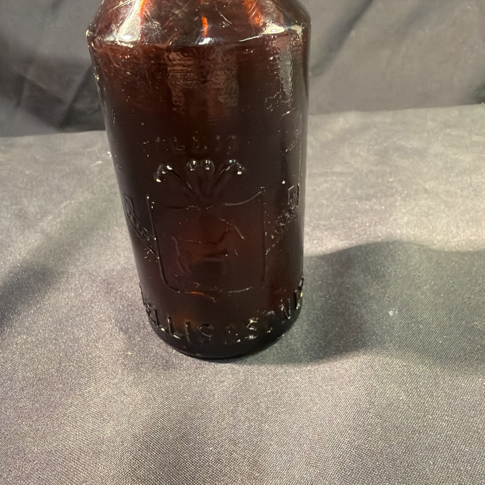 Antique Glass Bottle R Ellis & Son Ltd Cymry Am Byth 1800's - (2013)