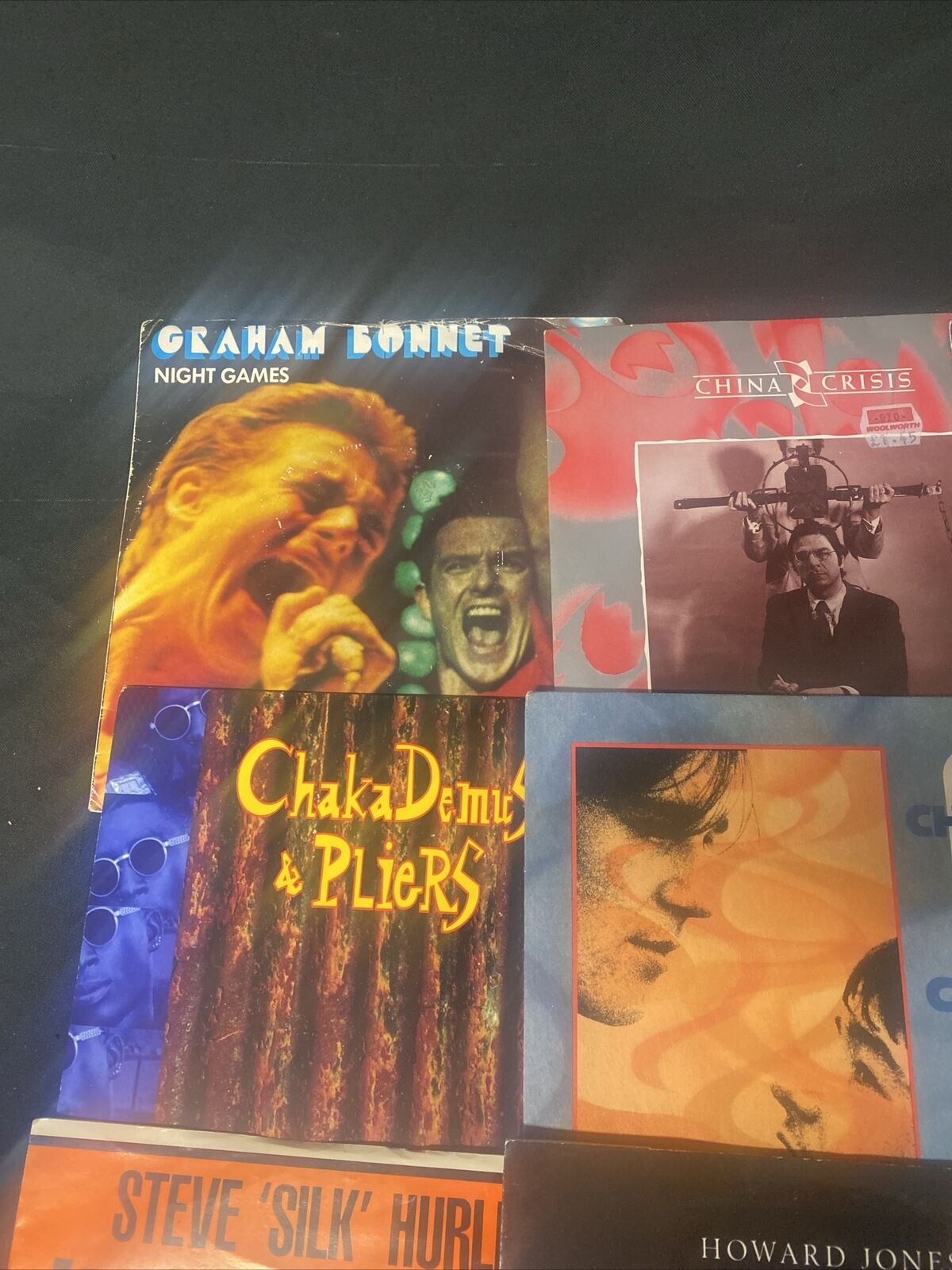 Vintage 1980's 7" Singles x12  China Crisis Howard Jones Roxy Music+ More (8358