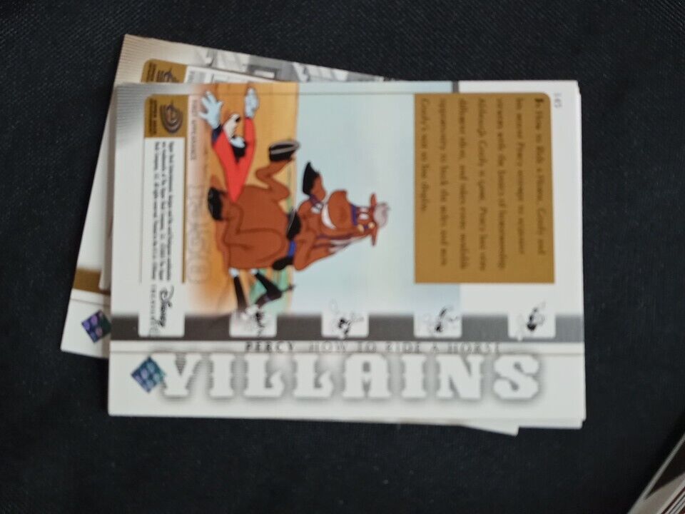 Upper Deck 2003 Disney Treasures Series Set 13 missing x 77 Trading Cards (5741)