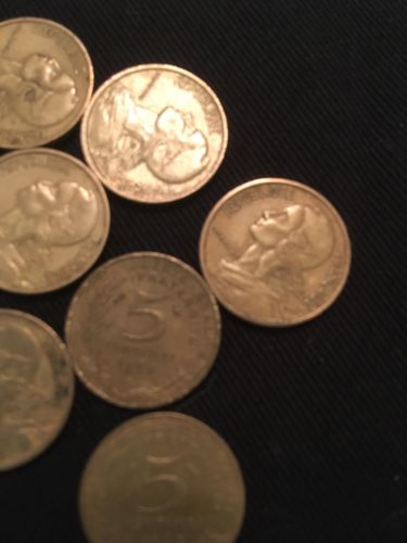 France 5 Centimes Coins Marianne x 10 - All 1960's - (2752)