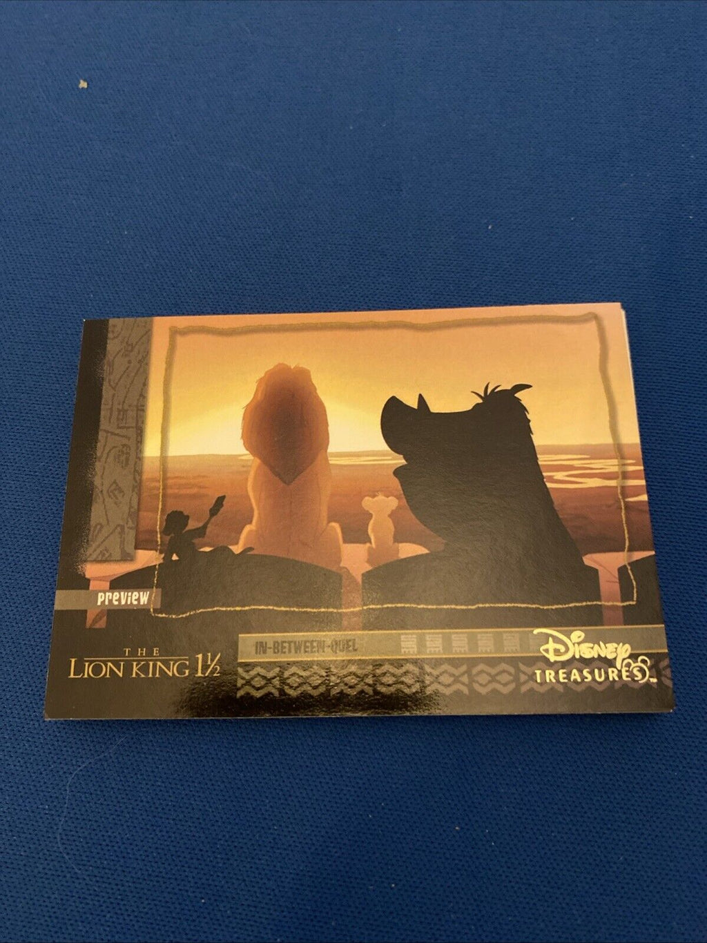 Upper Deck 2003 Disney Treasures Lion King Near Set x8 Trading Cards (5764