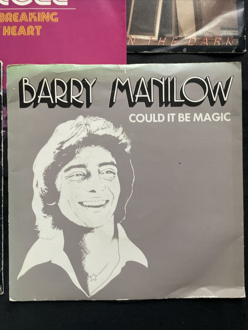 Vinyl Records 7" Singles 5x 80's Bruce Springsteen, Inner Circle, Manilow - 9431