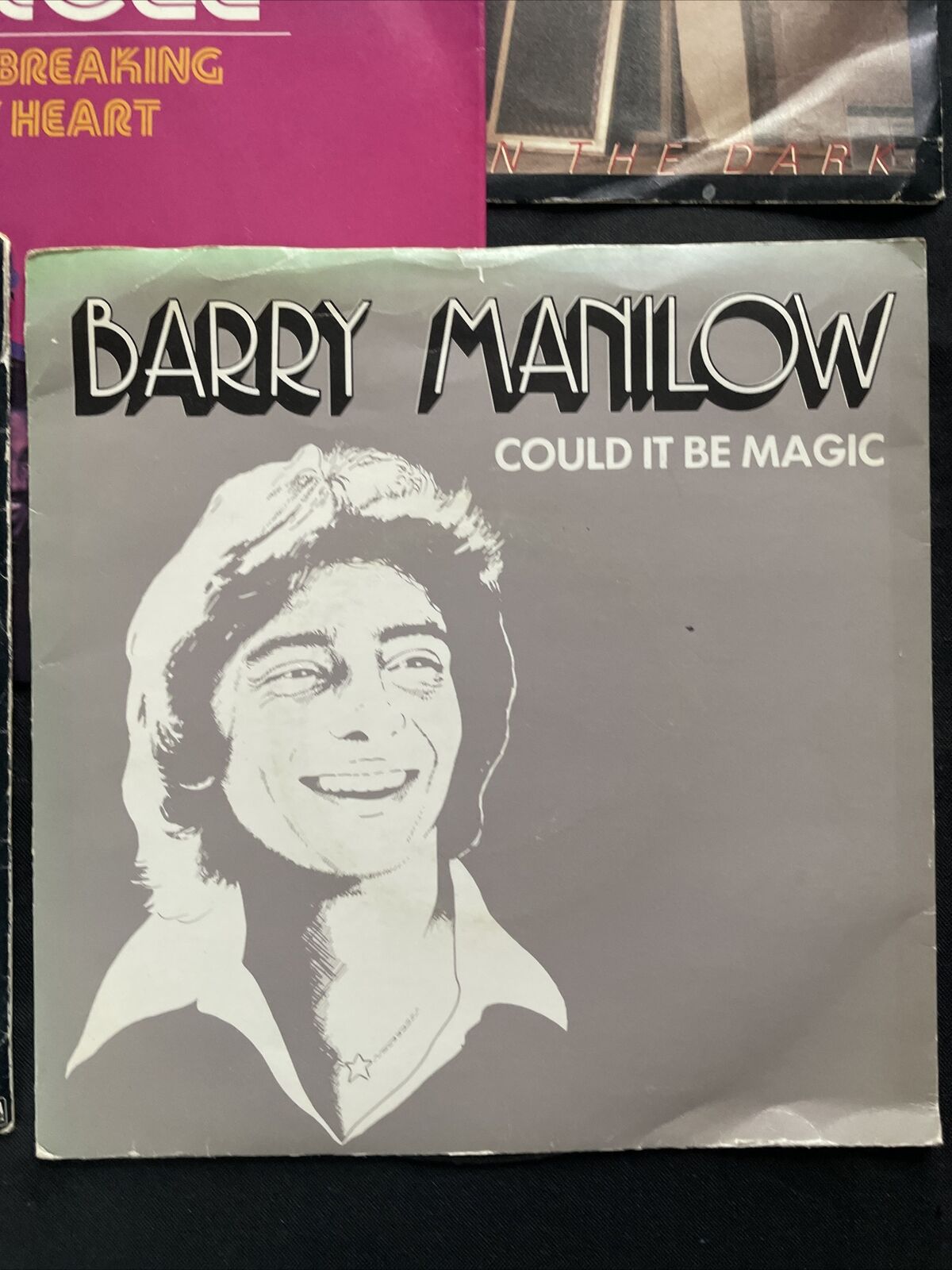 Vinyl Records 7" Singles 5x 80's Bruce Springsteen, Inner Circle, Manilow - 9431