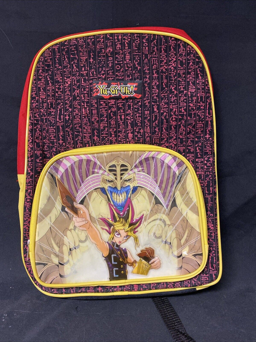 Vintage 1996 Yu Gi Oh Monsters Backpack - Kazuki Takahashi 42cm BRAND NEW (5603)