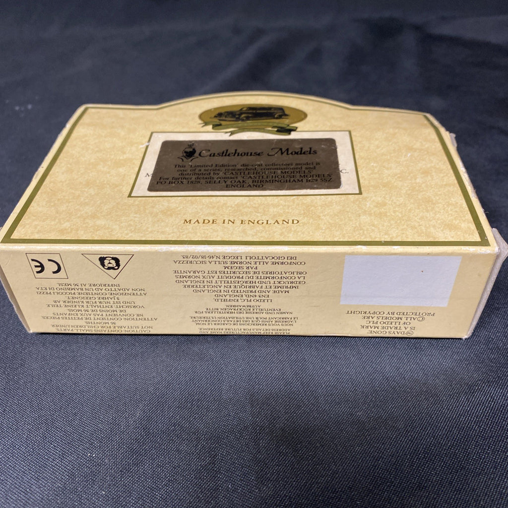 Lledo Castlehouse Models Leicestershire Constabulary 1920's #400/1000 - (1415)