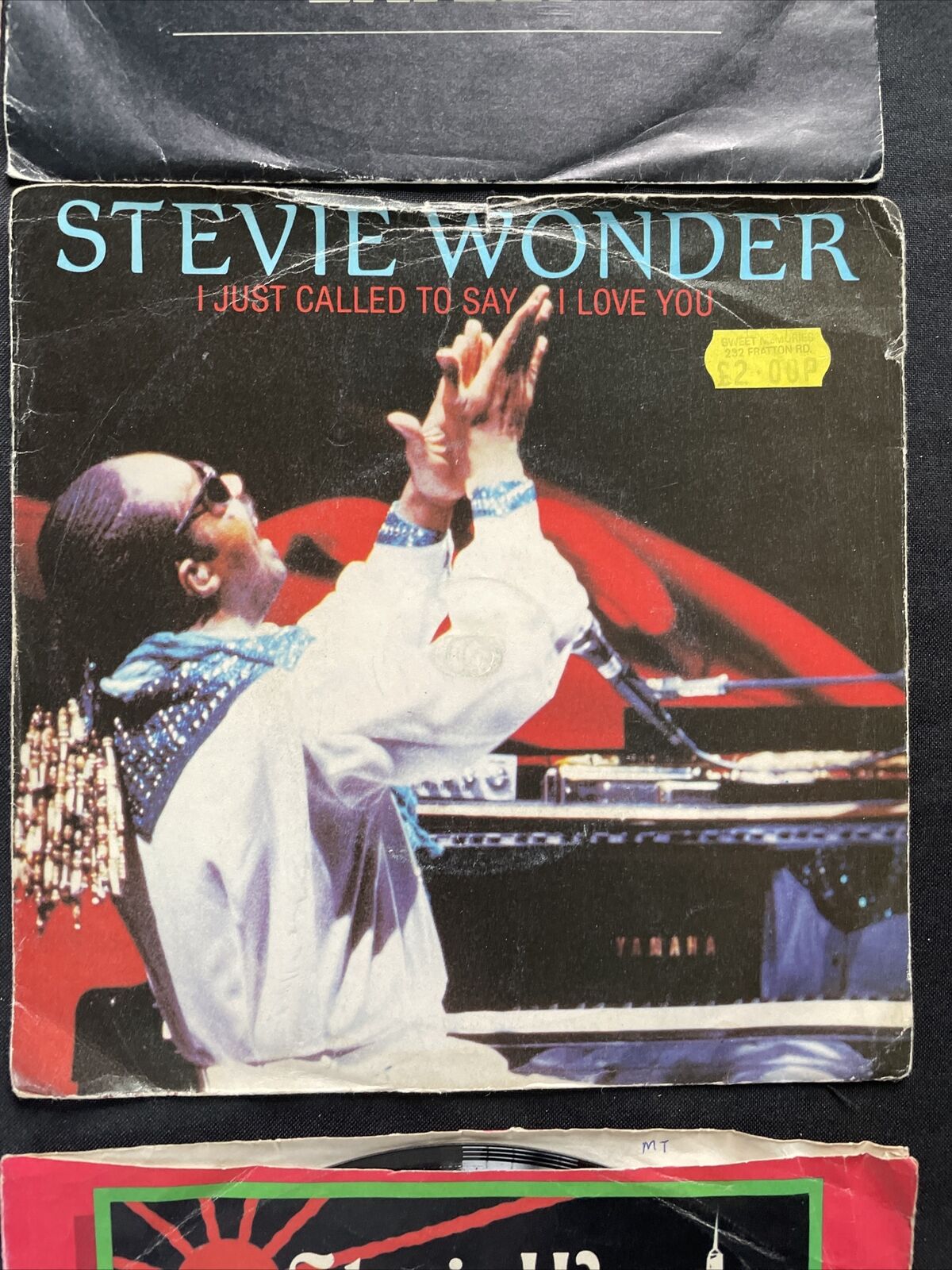 Vinyl Records 7" Singles 5 x 1980's Stevie Wonder 5 different singles - (9429)