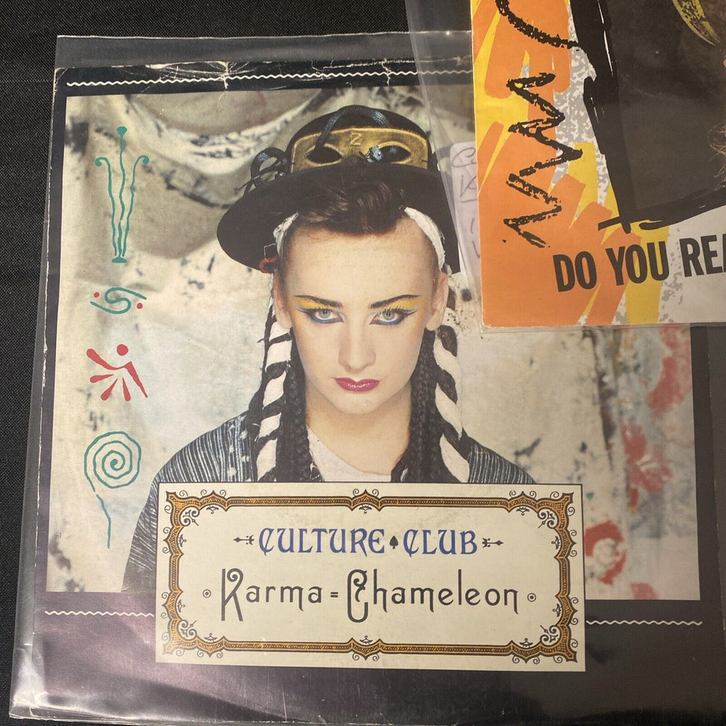 Vinyl Records 7" Singles 5 x 1980's Culture Club 5 different singles
