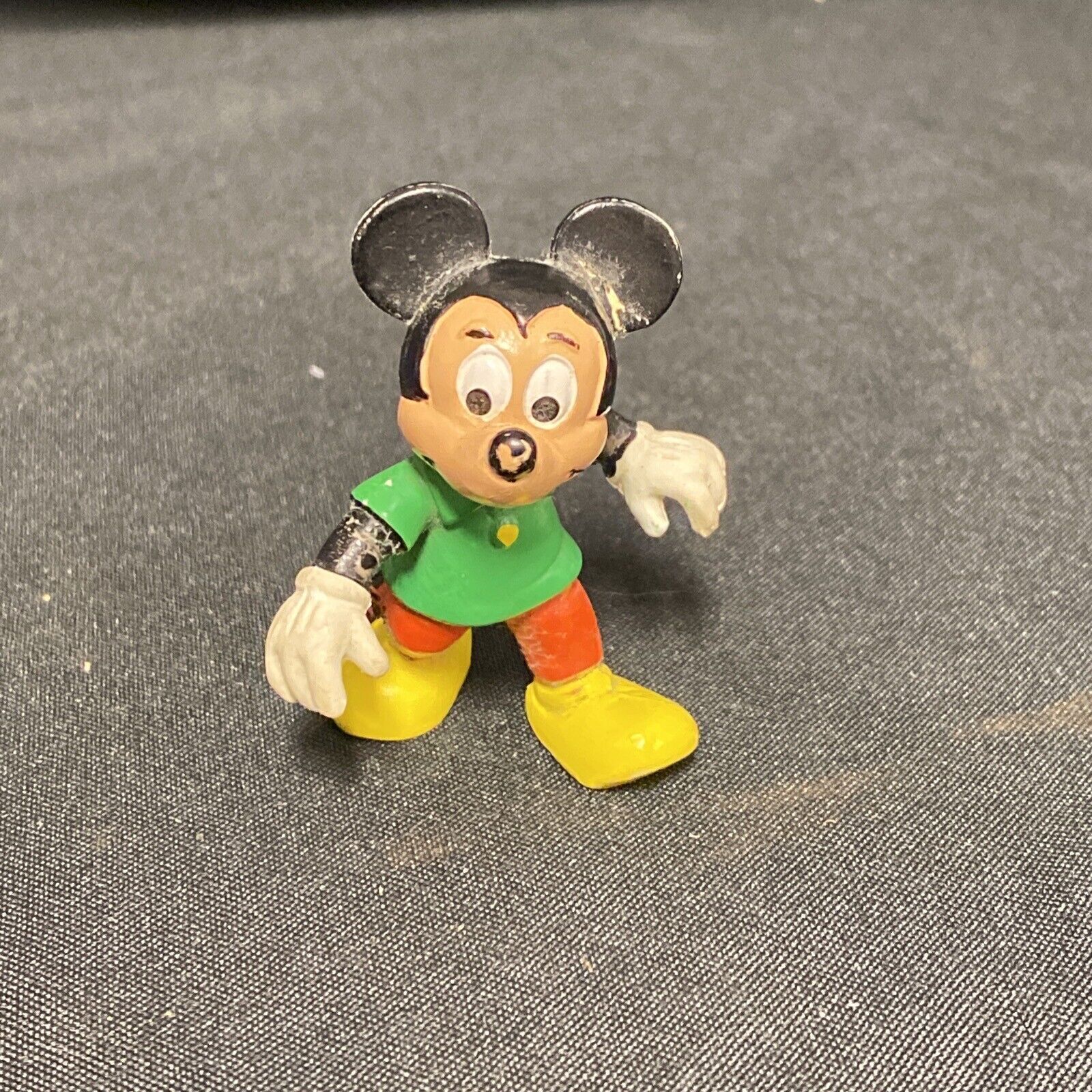 BULLY Germany Walt Disney Mickey Mouse 2" figure 1980's - (9133)