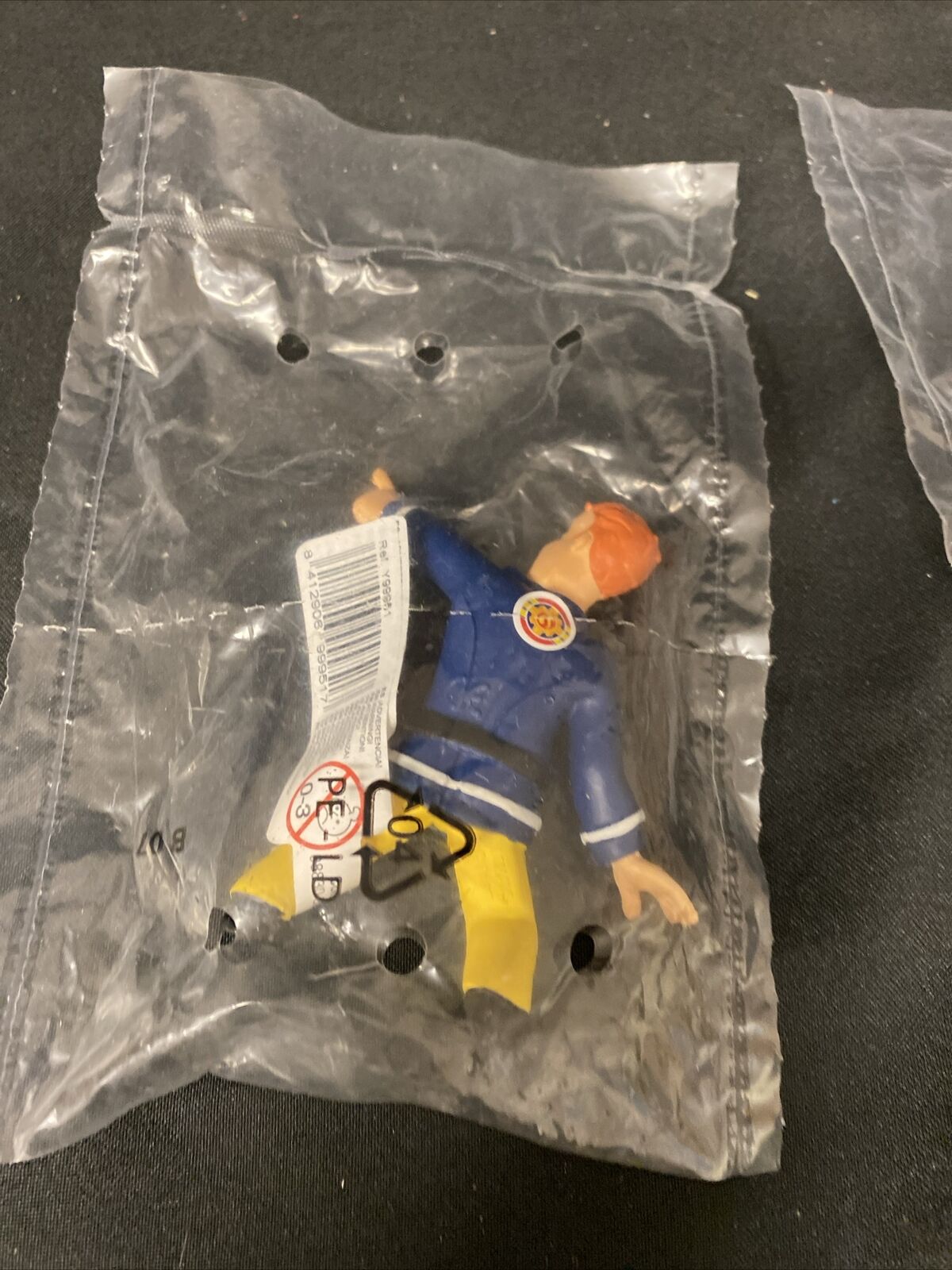 Comansi Spain 2 x Fireman Sam Figures Cake Toppers Brand New - (5020)