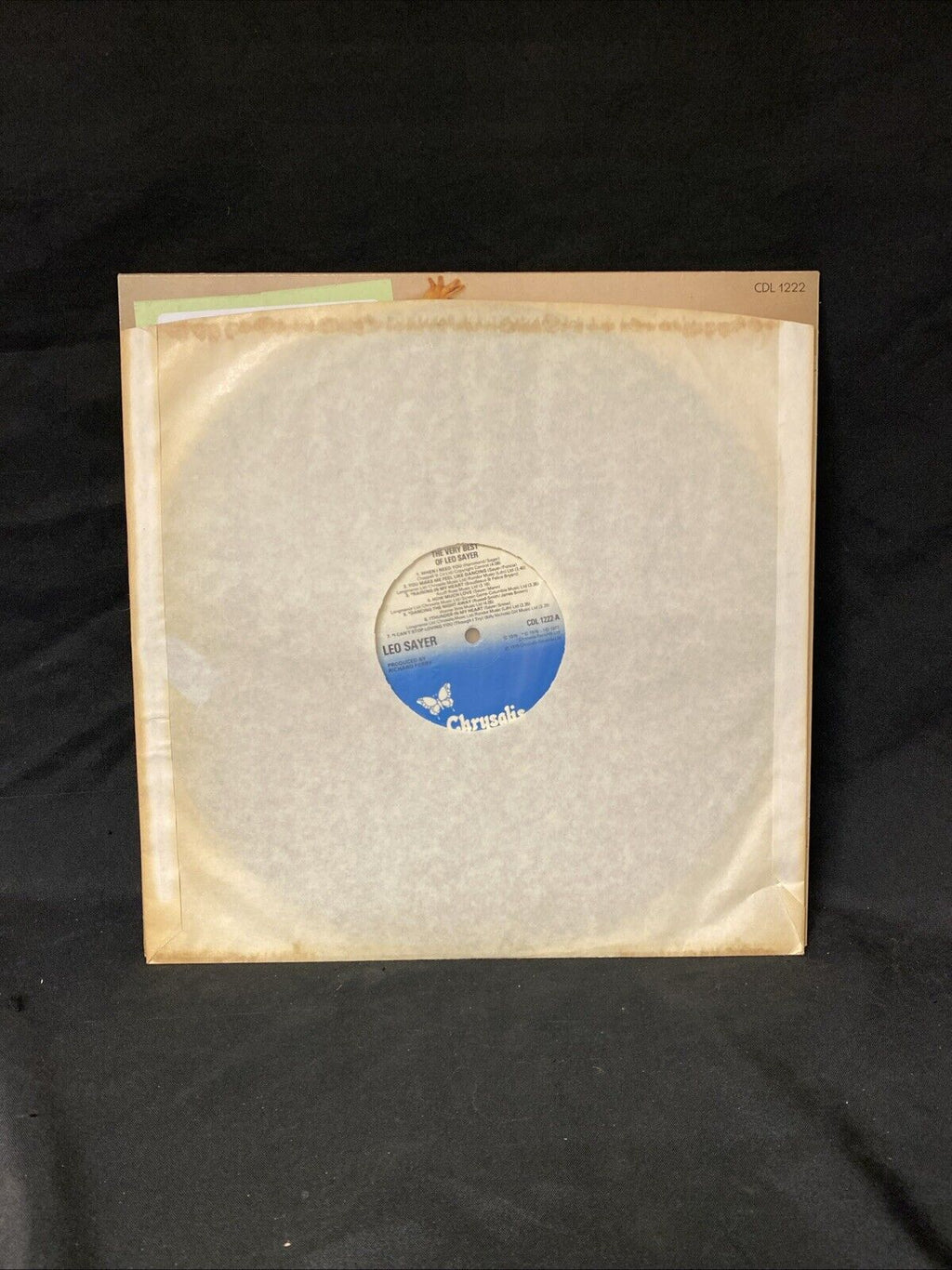 VINYL RECORD - The Very Best of Leo Sayer - 1979 Excellent Cond CDL1222 -(5671)