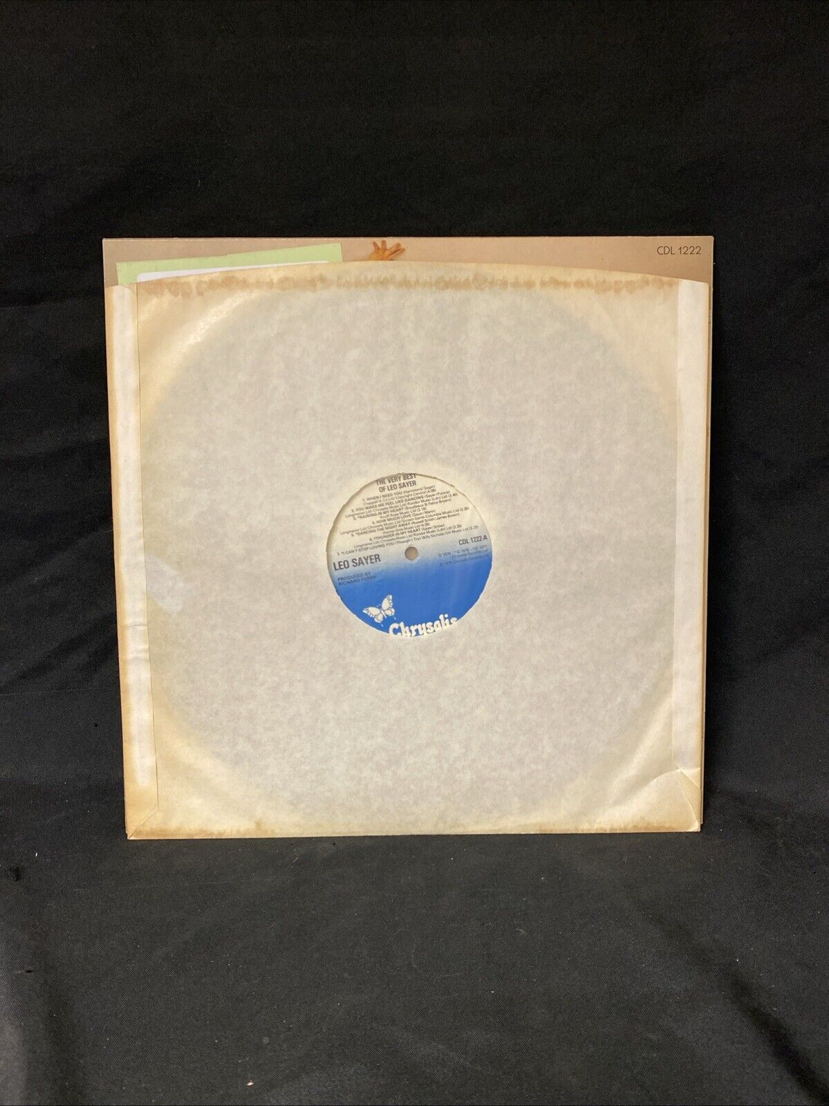 VINYL RECORD - The Very Best of Leo Sayer - 1979 Excellent Cond CDL1222 -(5671)