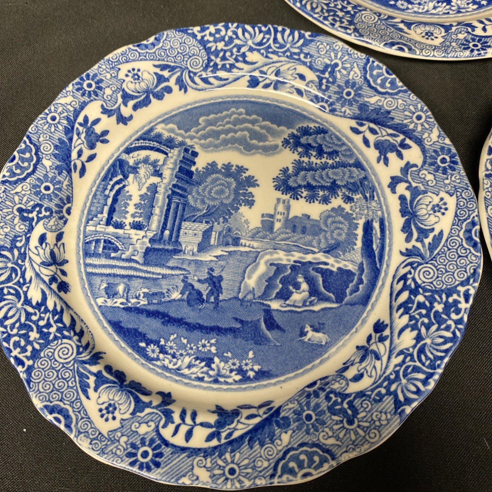 Copeland Spode's Italian Made in England x 3 Side Plates Ex. Cond - (1716)