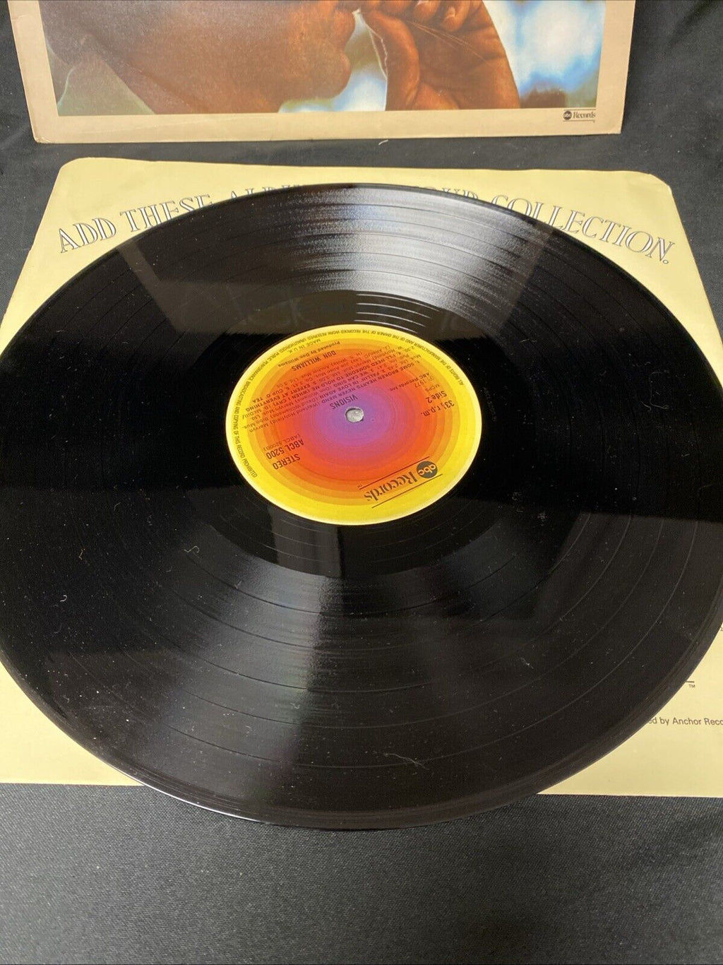 VINYL RECORD - Don Williams - VISIONS - 1977 LP Album - (5669)