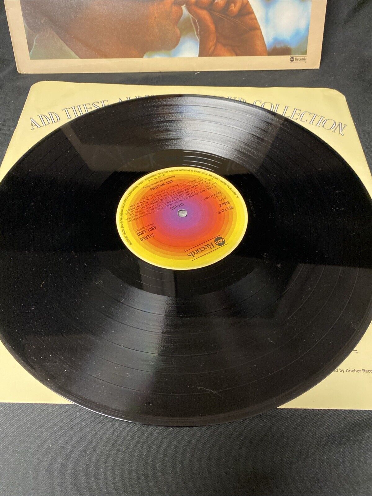 VINYL RECORD - Don Williams - VISIONS - 1977 LP Album - (5669)