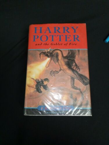 Harry Potter  and the goblet of fire 1st Edition HB with MISPRINT Poor con (6997