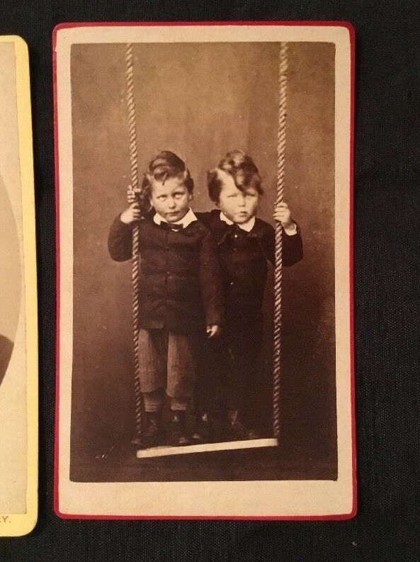 Victorian CDV Cabinet Photo - 1890 Payne Aylesbury X 3 Same Child Man (2311