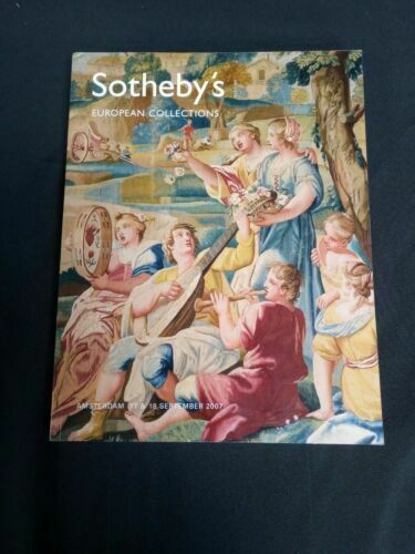 Sotheby's Catalogue European Collections Amsterdam 17 18 September 2007 - (7077)