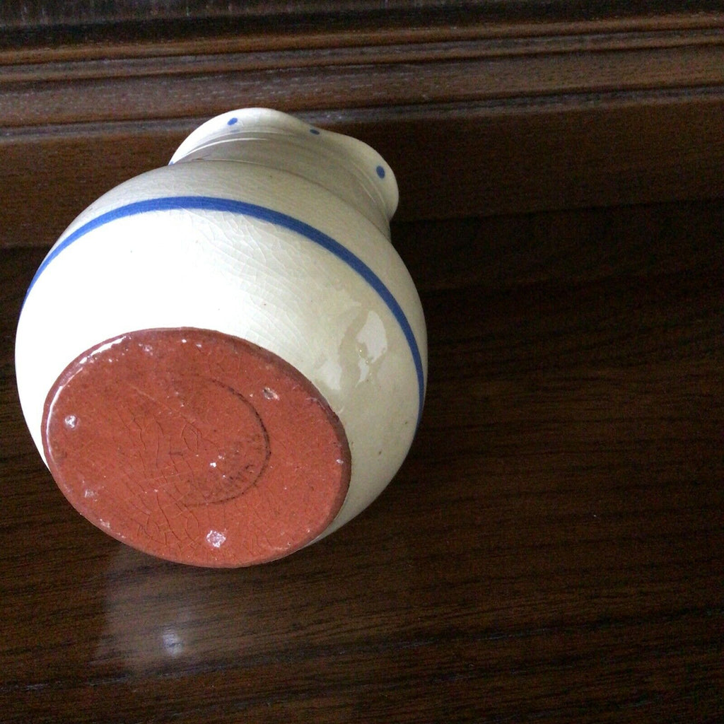 St Mary Church Pottery Torquey - Kents Cavern "Take a little milk" Jug - (9773)