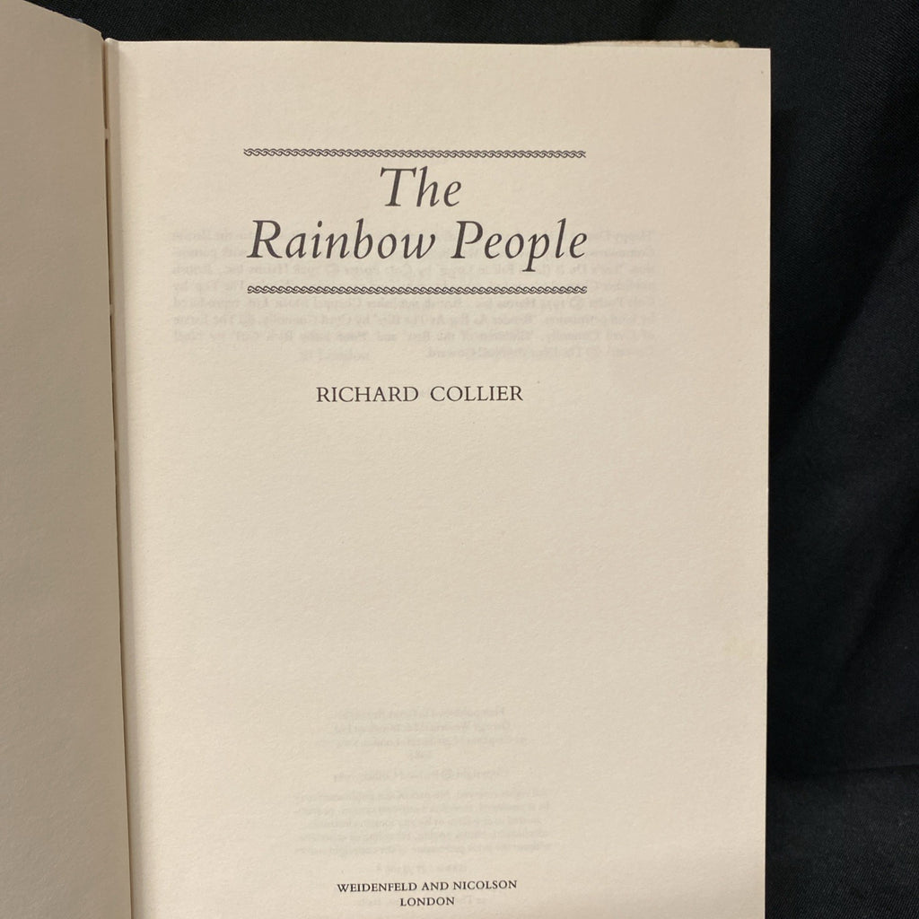 Book - The Rainbow People - Richard Collier 1984 - (1654)