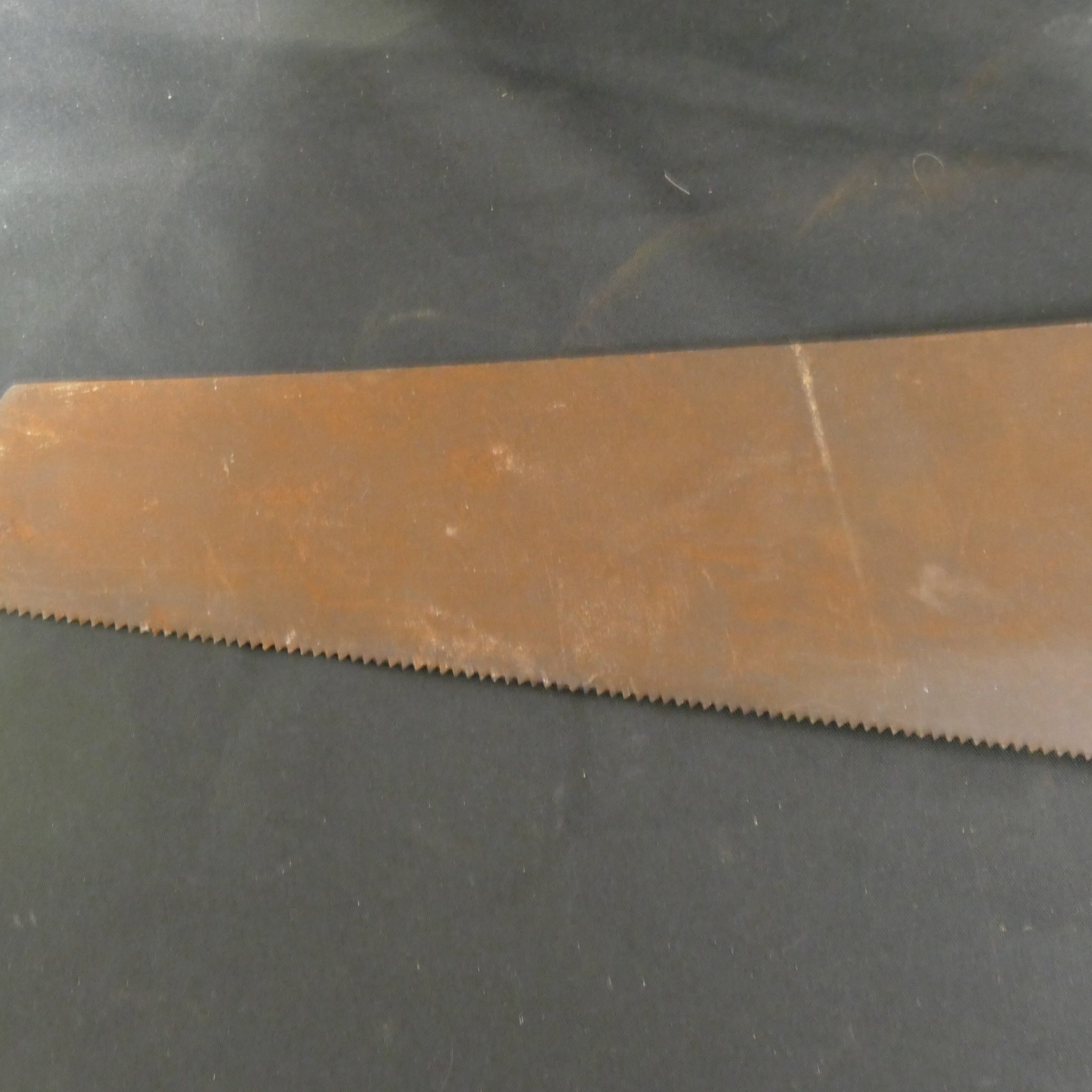 Antique Spear and Jackson saw 58cm with metal Blade Carpenters - (9297)