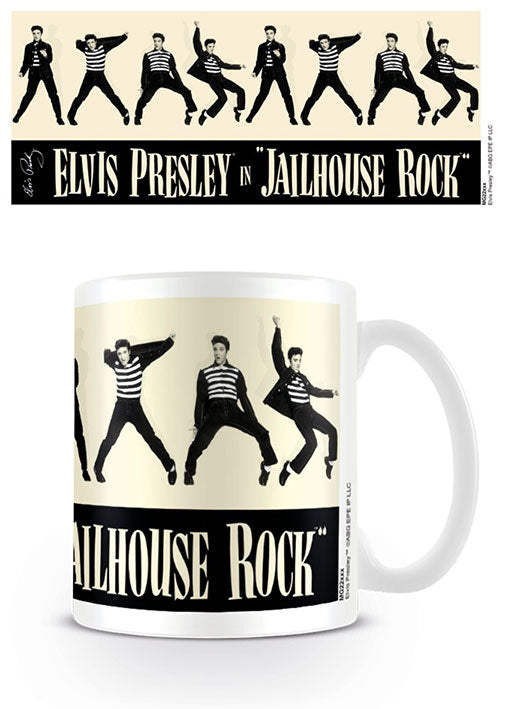 MUG Boxed Ceramic - MUSIC - Elvis (Jailhouse Rock)