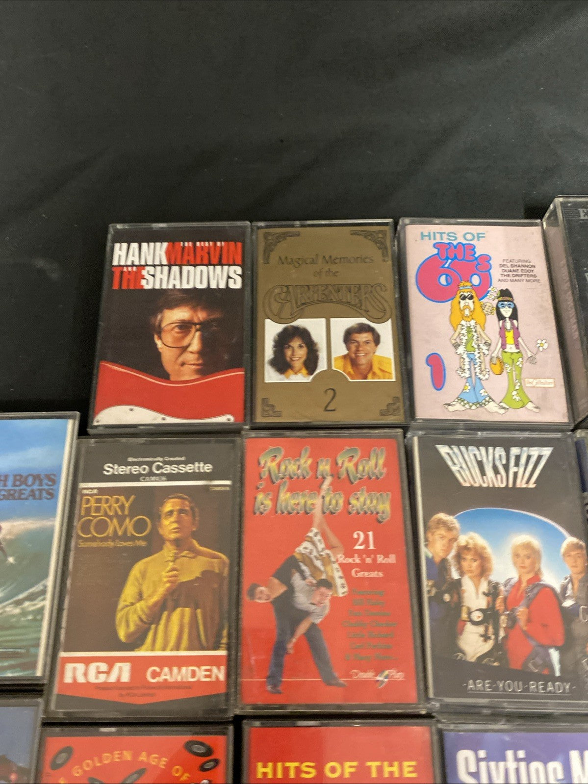 20 Cassette tapes Mainly 50's / 60's / 70's Bucks Fizz Como Cochran - (1741)