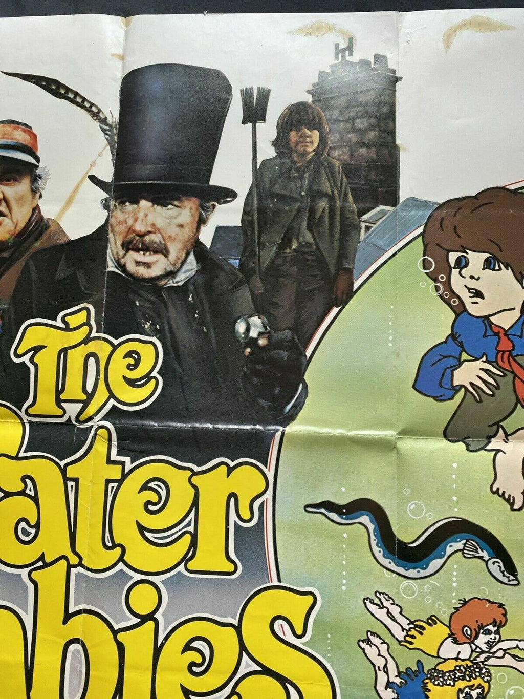 ORIGINAL UK QUAD POSTER - Waterbabies - 1978 - 30" x 40" - (6579)