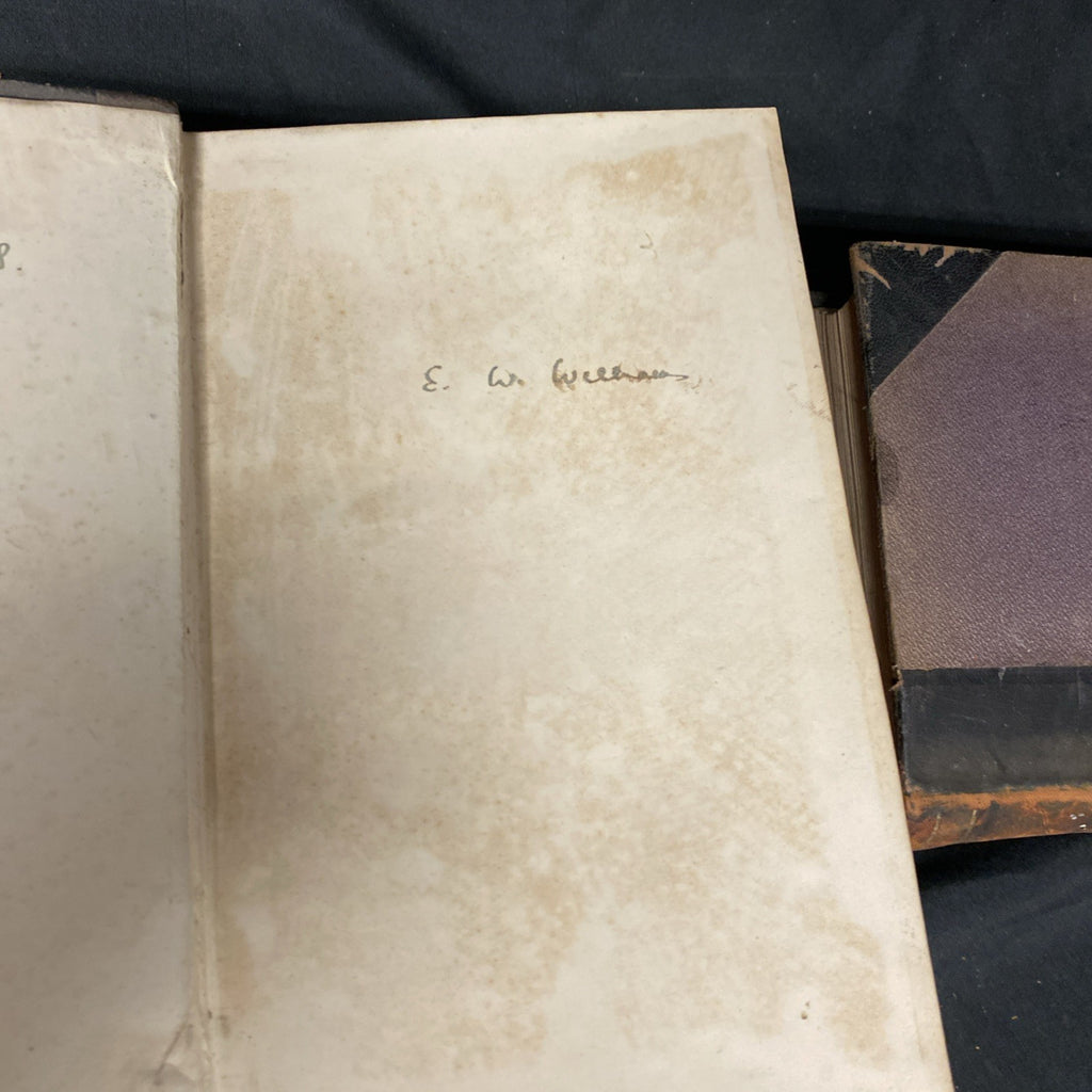 7 x 19thC Rare Theological books in Welsh Lovely Condition