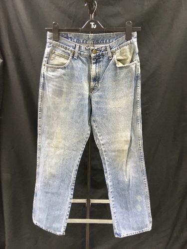Vintage Wrangler Regular Jeans W32 L32 Blue Denim Great worn in condition -(2676